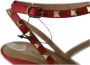 Valentino Vintage Pre-owned Leather sandals Red Dames - Thumbnail 9