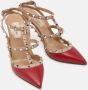 Valentino Vintage Pre-owned Leather sandals Red Dames - Thumbnail 3