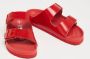 Valentino Vintage Pre-owned Leather sandals Red Dames - Thumbnail 4