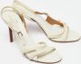 Valentino Vintage Pre-owned Leather sandals White Dames - Thumbnail 4
