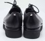 Valentino Vintage Pre-owned Leather sneakers Black Dames - Thumbnail 5