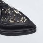 Valentino Vintage Pre-owned Leather sneakers Black Dames - Thumbnail 7