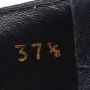 Valentino Vintage Pre-owned Leather sneakers Black Dames - Thumbnail 8