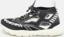 Valentino Vintage Pre-owned Leather sneakers Black Dames - Thumbnail 2