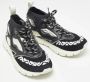 Valentino Vintage Pre-owned Leather sneakers Black Dames - Thumbnail 4