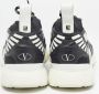 Valentino Vintage Pre-owned Leather sneakers Black Dames - Thumbnail 5