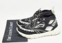 Valentino Vintage Pre-owned Leather sneakers Black Dames - Thumbnail 9