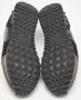 Valentino Vintage Pre-owned Leather sneakers Black Dames - Thumbnail 6