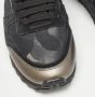 Valentino Vintage Pre-owned Leather sneakers Black Dames - Thumbnail 8