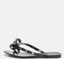 Valentino Vintage Pre-owned Rubber flats Black Dames - Thumbnail 2