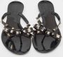 Valentino Vintage Pre-owned Rubber flats Black Dames - Thumbnail 3