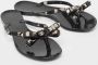 Valentino Vintage Pre-owned Rubber flats Black Dames - Thumbnail 4