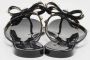 Valentino Vintage Pre-owned Rubber flats Black Dames - Thumbnail 5