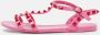 Valentino Vintage Pre-owned Rubber flats Pink Dames - Thumbnail 2