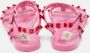 Valentino Vintage Pre-owned Rubber flats Pink Dames - Thumbnail 5