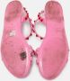 Valentino Vintage Pre-owned Rubber flats Pink Dames - Thumbnail 6