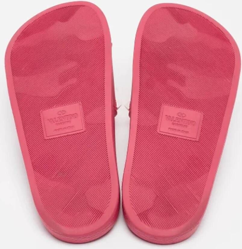 Valentino Vintage Pre-owned Rubber flats Pink Dames