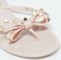 Valentino Vintage Pre-owned Rubber flats Pink Dames - Thumbnail 7