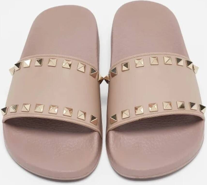 Valentino Vintage Pre-owned Rubber sandals Pink Dames