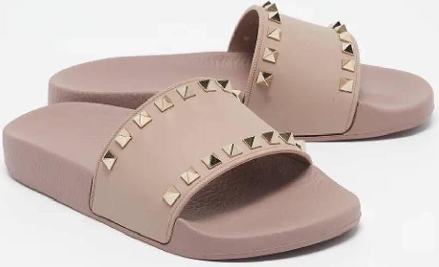 Valentino Vintage Pre-owned Rubber sandals Pink Dames