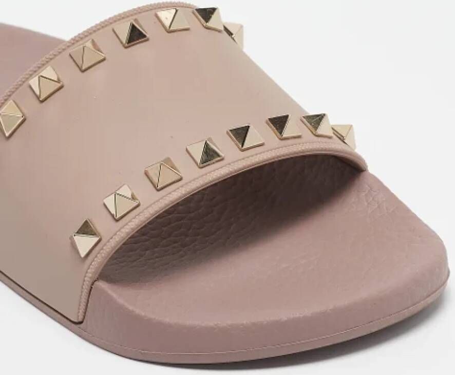 Valentino Vintage Pre-owned Rubber sandals Pink Dames