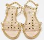 Valentino Vintage Pre-owned Rubber sandals Yellow Dames - Thumbnail 3
