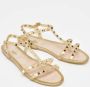 Valentino Vintage Pre-owned Rubber sandals Yellow Dames - Thumbnail 4