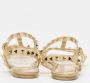 Valentino Vintage Pre-owned Rubber sandals Yellow Dames - Thumbnail 5
