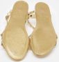 Valentino Vintage Pre-owned Rubber sandals Yellow Dames - Thumbnail 6