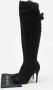 Valentino Vintage Pre-owned Suede boots Black Dames - Thumbnail 9