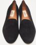 Valentino Vintage Pre-owned Suede flats Black Dames - Thumbnail 3