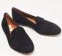 Valentino Vintage Pre-owned Suede flats Black Dames - Thumbnail 4