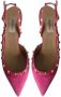 Valentino Vintage Pre-owned Suede heels Pink Dames - Thumbnail 5