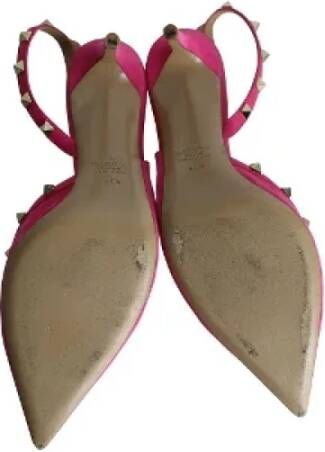 Valentino Vintage Pre-owned Suede heels Pink Dames