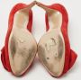 Valentino Vintage Pre-owned Suede heels Red Dames - Thumbnail 6