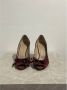 Valentino Vintage Pre-owned Suede heels Red Dames - Thumbnail 2