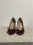 Valentino Vintage Pre-owned Suede heels Red Dames - Thumbnail 3