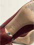 Valentino Vintage Pre-owned Suede heels Red Dames - Thumbnail 7