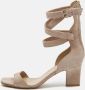 Valentino Vintage Pre-owned Suede sandals Beige Dames - Thumbnail 2