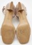 Valentino Vintage Pre-owned Suede sandals Beige Dames - Thumbnail 6