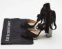 Valentino Vintage Pre-owned Suede sandals Black Dames - Thumbnail 9