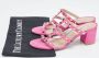 Valentino Vintage Pre-owned Suede sandals Pink Dames - Thumbnail 9