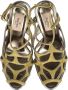 Valentino Vintage Pre-owned Suede sandals Yellow Dames - Thumbnail 3