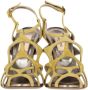 Valentino Vintage Pre-owned Suede sandals Yellow Dames - Thumbnail 5