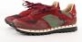 Valentino Vintage Pre-owned Suede sneakers Red Dames - Thumbnail 3