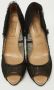 Valentino Vintage Pre-owned Tulle heels Black Dames - Thumbnail 3