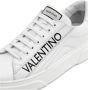 Valentino Witte Leren Sneakers met Zijlogo Letters White Heren - Thumbnail 2