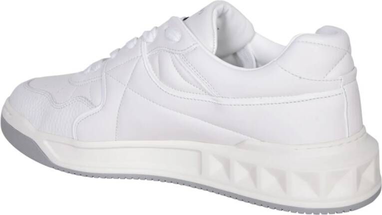 Valentino Witte Sneakers met Stud-details White Heren