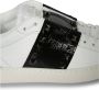 Valentino Witte Sneakers met Zwarte Patentdetails White Dames - Thumbnail 3