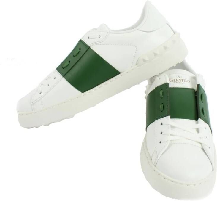 Valentino Witte Sneakers voor Heren White Heren